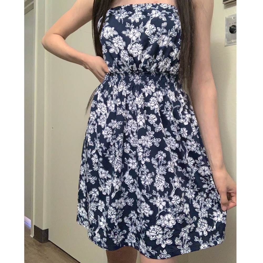 Maurices Strapless Floral Dress